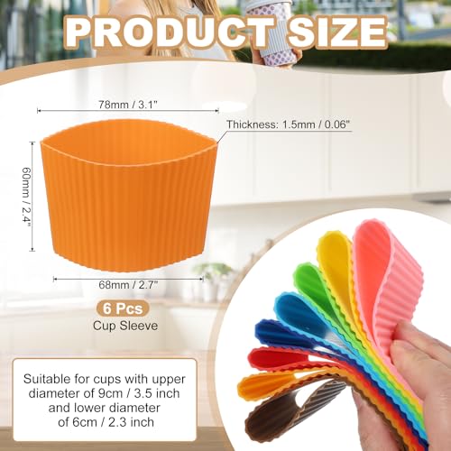6Pack Coffee Cup Sleeves (6 Count)