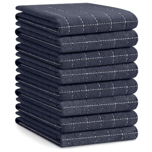 100% Cotton Terry Kitchen Towels (8 Count)