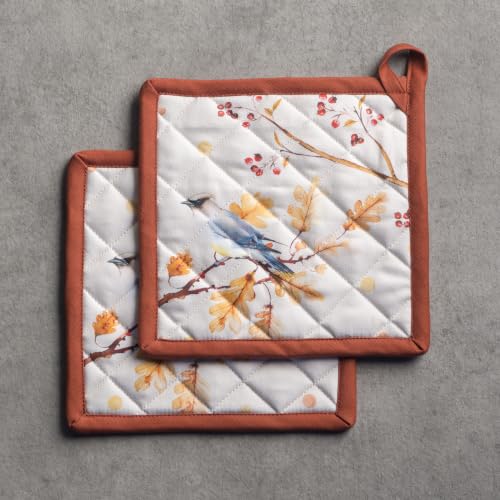 Pot Holders 100% Cotton Potholders (2 Count)