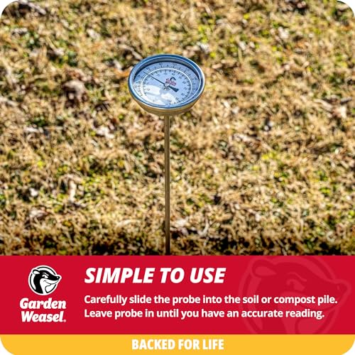 Analog Soil & Composting Dial Thermometer