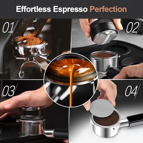 Bottomless Portafilter 54mm Compatible with Breville BES870