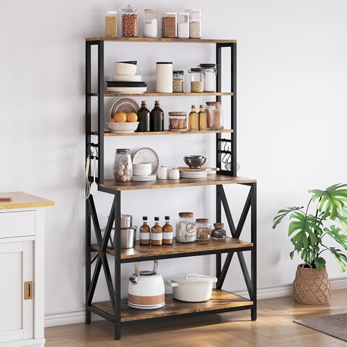 6 Tier Bakers Rack