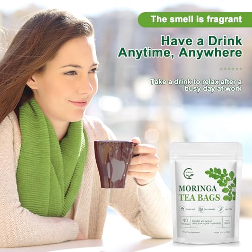 Moringa Tea Bags (40 Count)