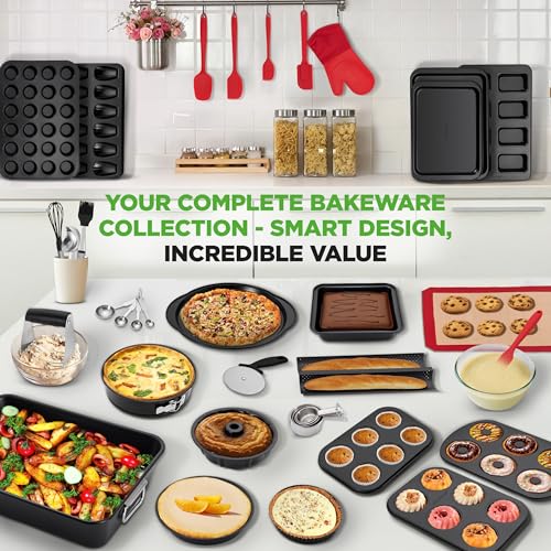 42 Pc Bakeware Set Nonstick