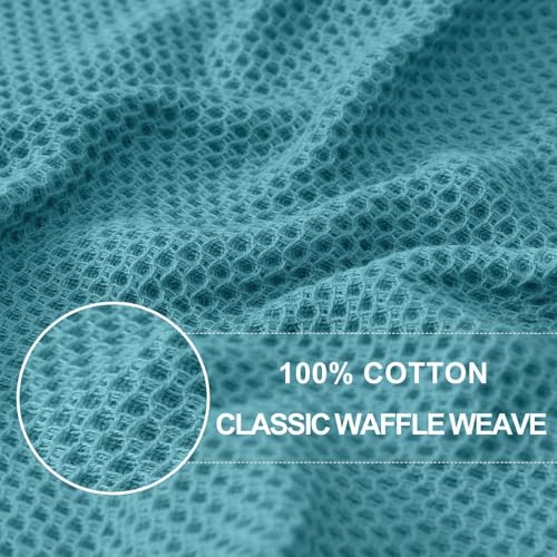 100% Cotton Waffle Weave Kitchen Dish Towels 18 (18 Count)