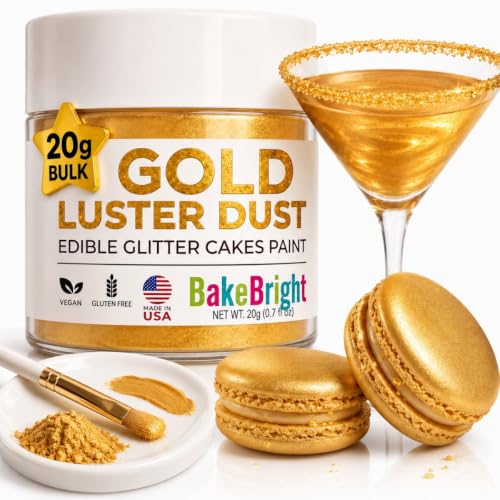 Gold Luster Dust Edible 20g