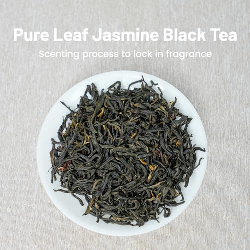 Jasmine Black Tea Loose Leaf (3.52 Ounce)