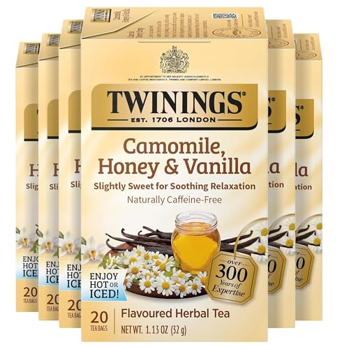 Camomile Honey & Vanilla Herbal Tea Bags (120 Count)