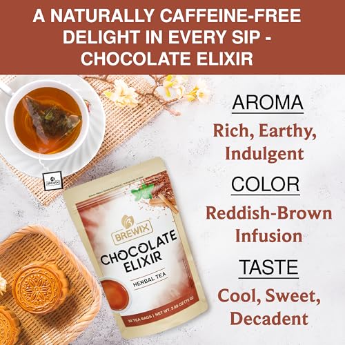 Chocolate Elixir Rooibos Herbal Tea (30 Count)