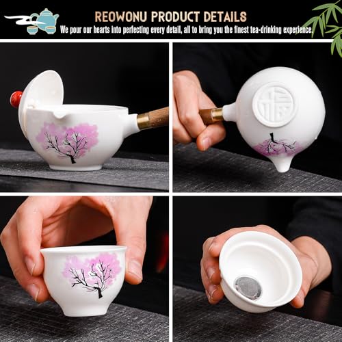Japanese Tea Set Chinese Gongfu Tea Set (4 Count)