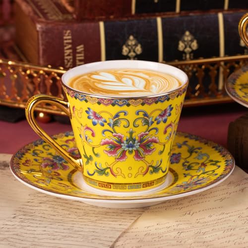Tea Cup and Saucer (2 Count)