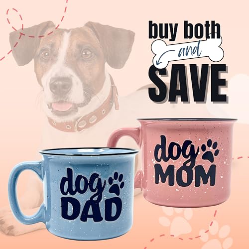 Dog Mom and Dog Dad (2 Count)