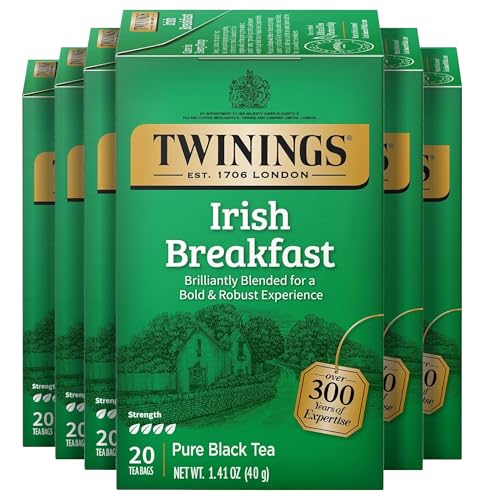 Irish Breakfast Black Caffeinated Tea Bags (120 Count)