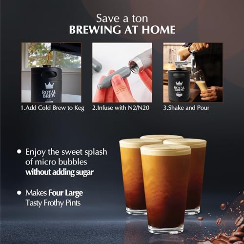 Royal Brew Nitro Cold Brew Coffee Maker