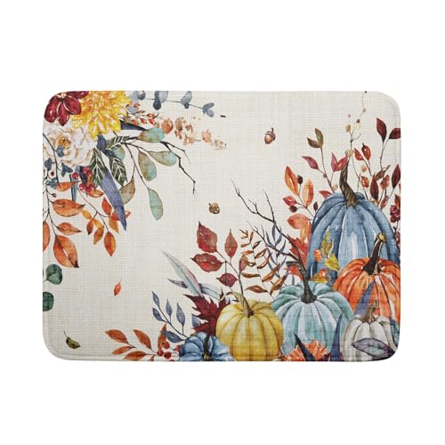 Fall Dish Drying Mat for Kitchen Countertop