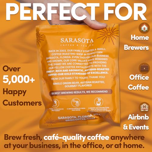 Ground Flavored Coffee In Filter Packs (80 Ounce)