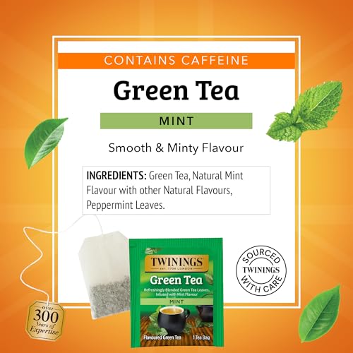Green Tea with Mint Individually Wrapped Bags (120 Count)