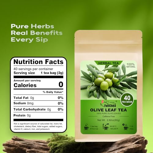 Olive Leaf Tea Bags (40 Count)
