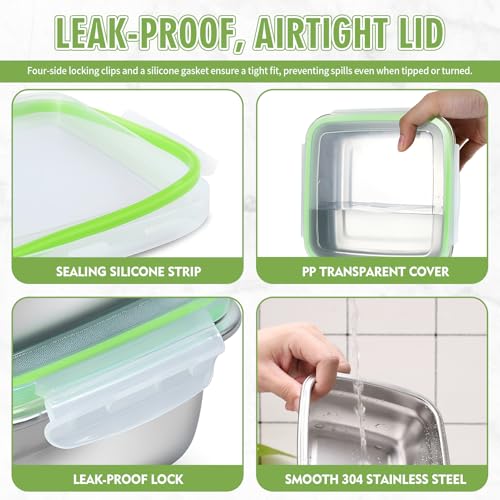 3 Pack Sandwich Containers