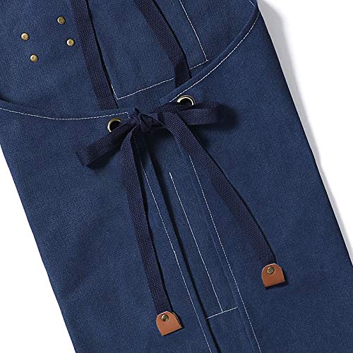 Chef Aprons for Men Women with Oversized Pockets
