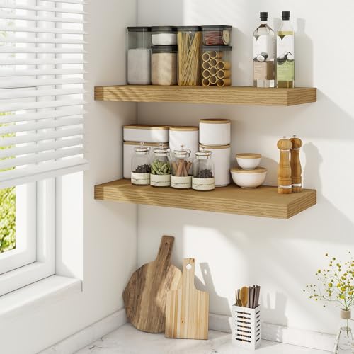 24 Inch Floating Shelves (2 Count)