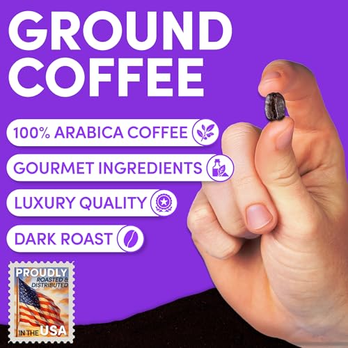 2 lb French Roast Ground Coffee (32 Ounce)