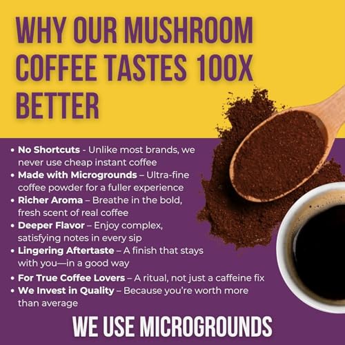 Instant Espresso Coffee With Lion's Mane (4.8 Ounce)