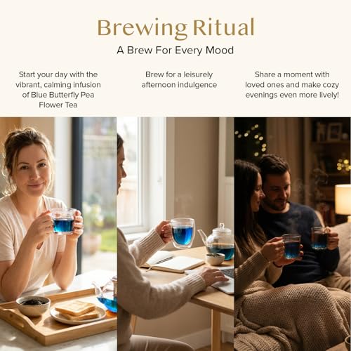 Butterfly Pea Flower Tea Bags (40 Count)