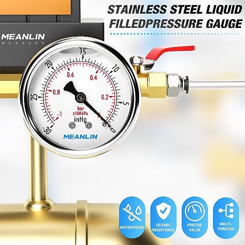 30inHG~0Psi Stainless Steel 1