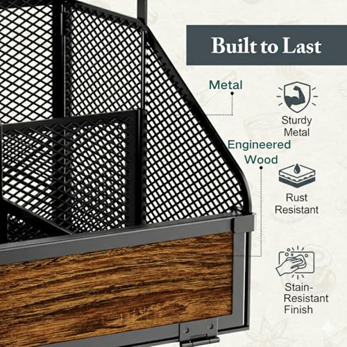 Countertop Coffee Station Organizer