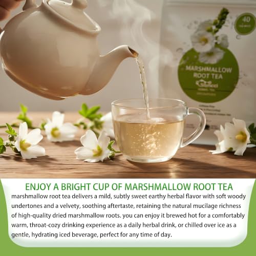 Marshmallow Root Tea Bags (40 Count)