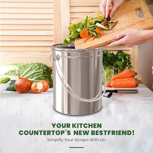 Countertop Compost Bin 1.3 Gallon