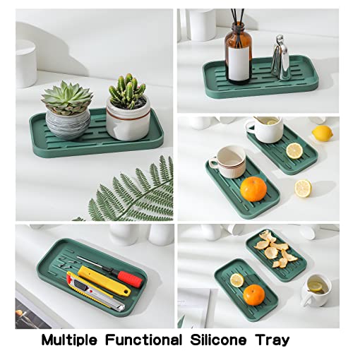 Silicone Kitchen Sink Organizer Tray for Multiple Usage