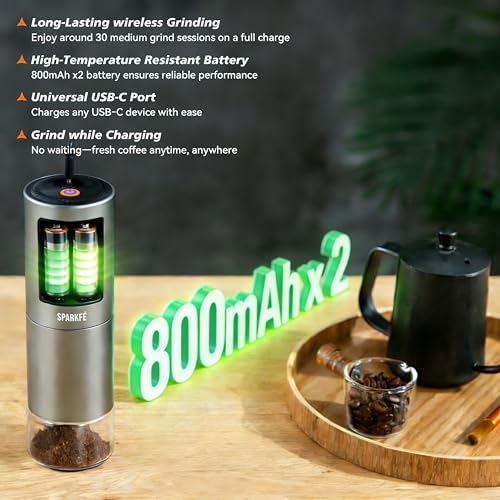 Portable Electric Coffee Grinder