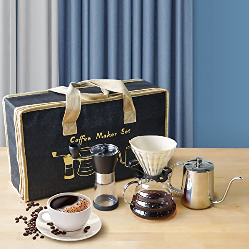 Pour Over Coffee Maker Set