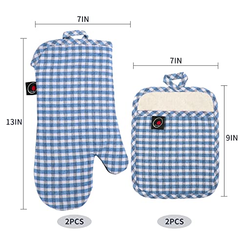 Oven Mitts and Potholders Gloves (16 Ounce)