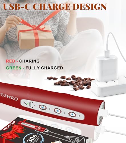 Handheld Milk Frother Wand for Coffee