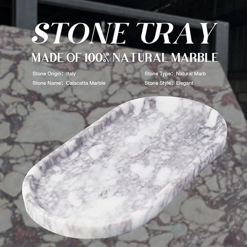 Real Luxurious Marble Vanity Tray