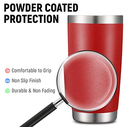 20oz Double Wall Vacuum Insulated Travel Mug (8 Count)