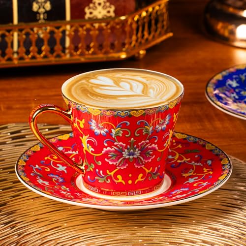 Tea Cup and Saucer (2 Count)