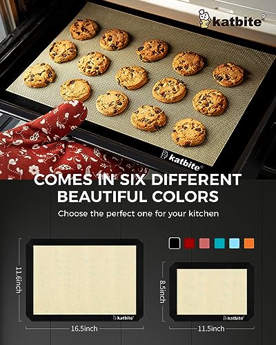 Silicone Baking Mat Set of 3 Black