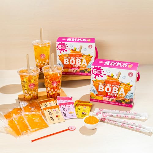 All in One Boba Tea Kit for Kids (6 Count)