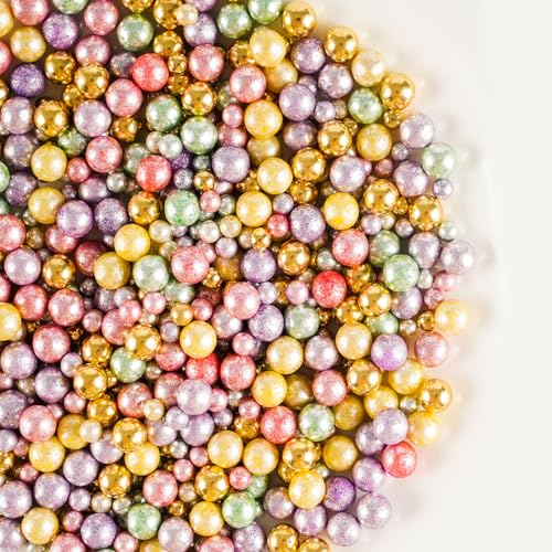 Pastel Pearl Sugar sprinkles (4.58 Ounce)