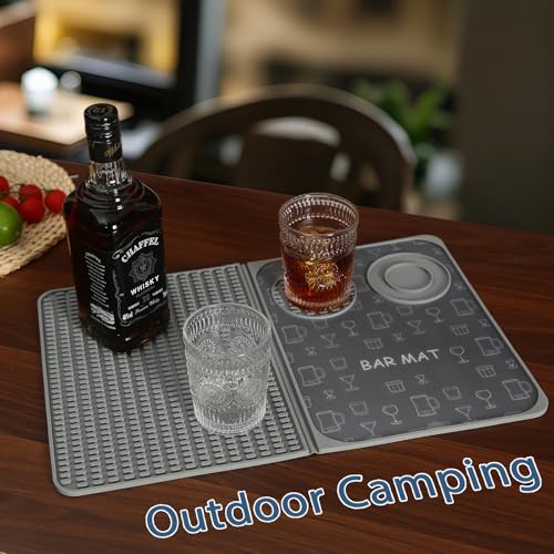 Foldable Bar Mat 18x12 inch