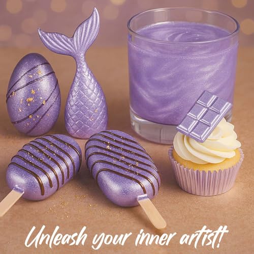 Purple Luster Dust Edible 20g