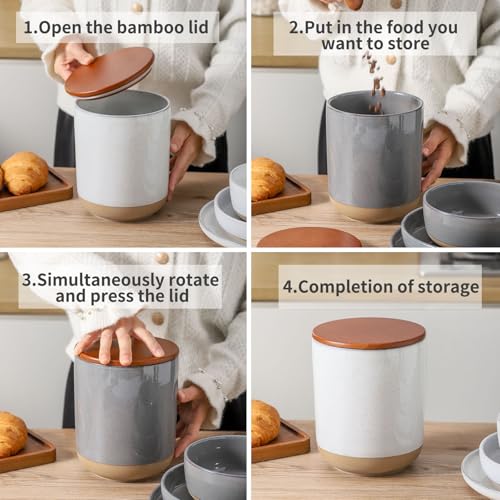 Ceramic Food Storage Jar