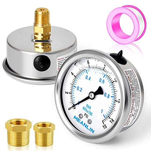 0~15Psi Stainless Steel 1