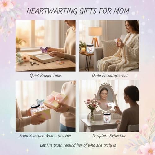 Positive Butterfly for Mom Jar