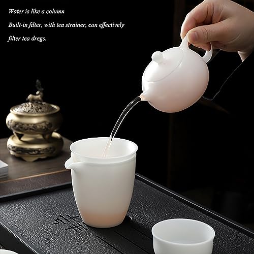 Tea Set Tea Set Tea Set Authentic Iced Jade Porcelain Tea Set