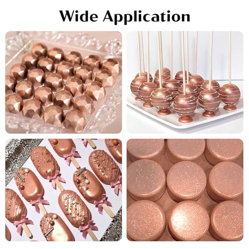 Rose Gold Edible Glitter